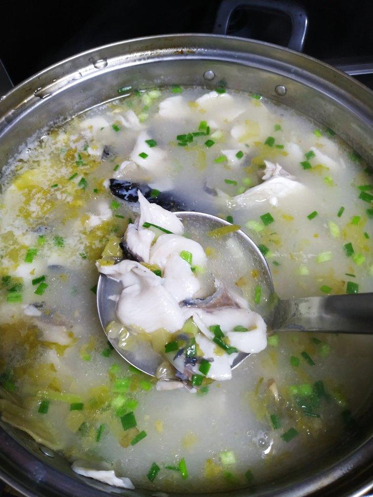 酸菜鱼片