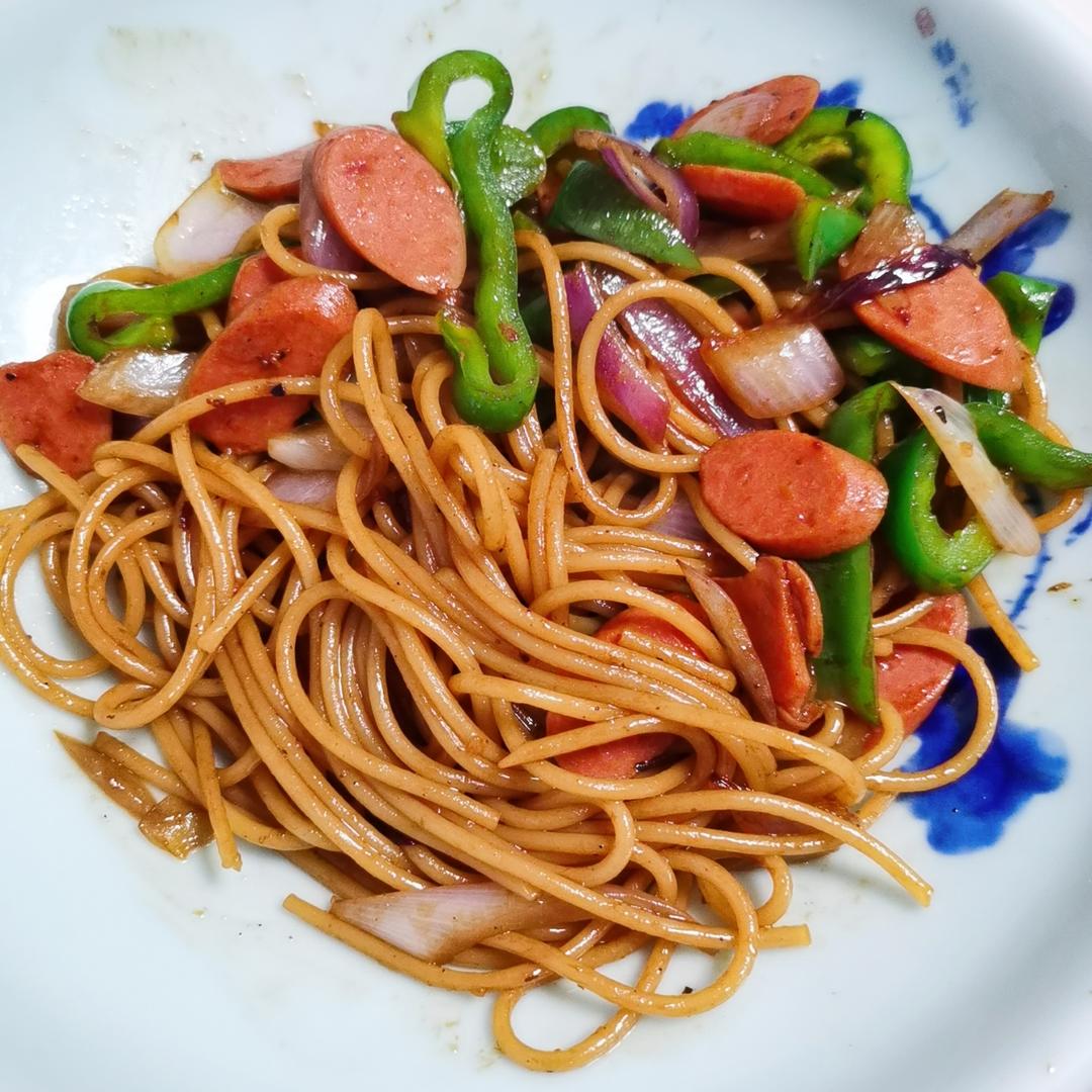 味道不输西餐厅的黑椒牛柳意面