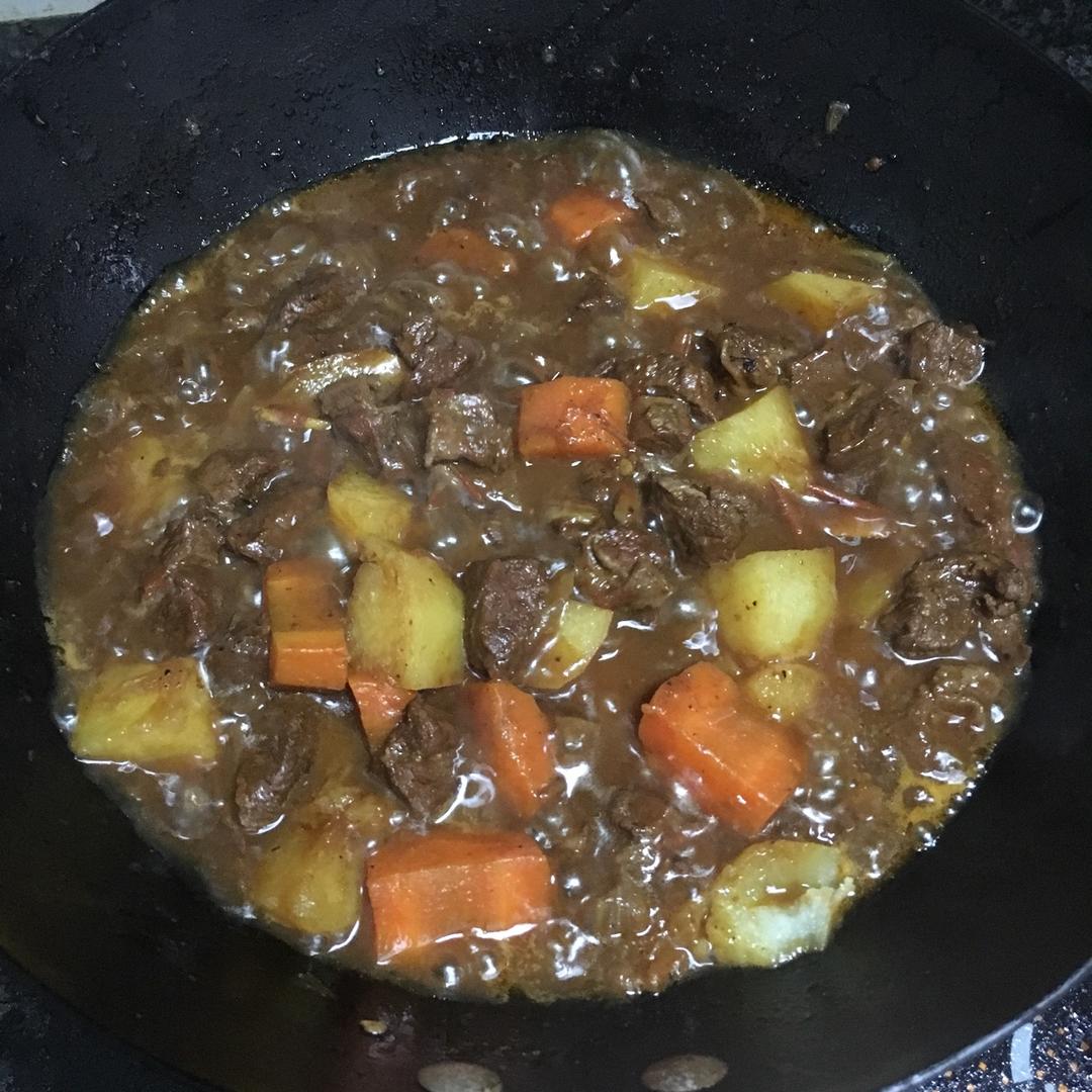 土豆炖牛肉