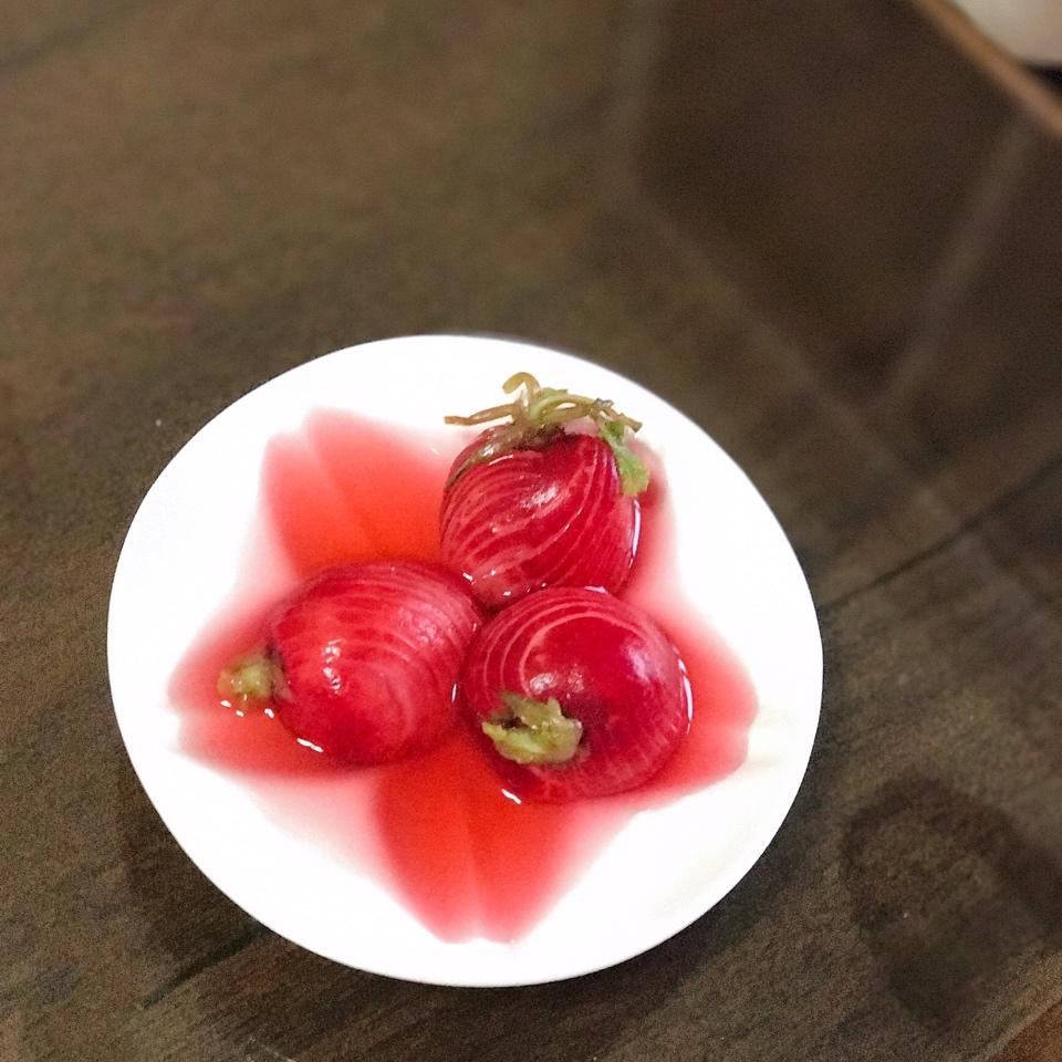 糖醋蓑衣樱桃萝卜