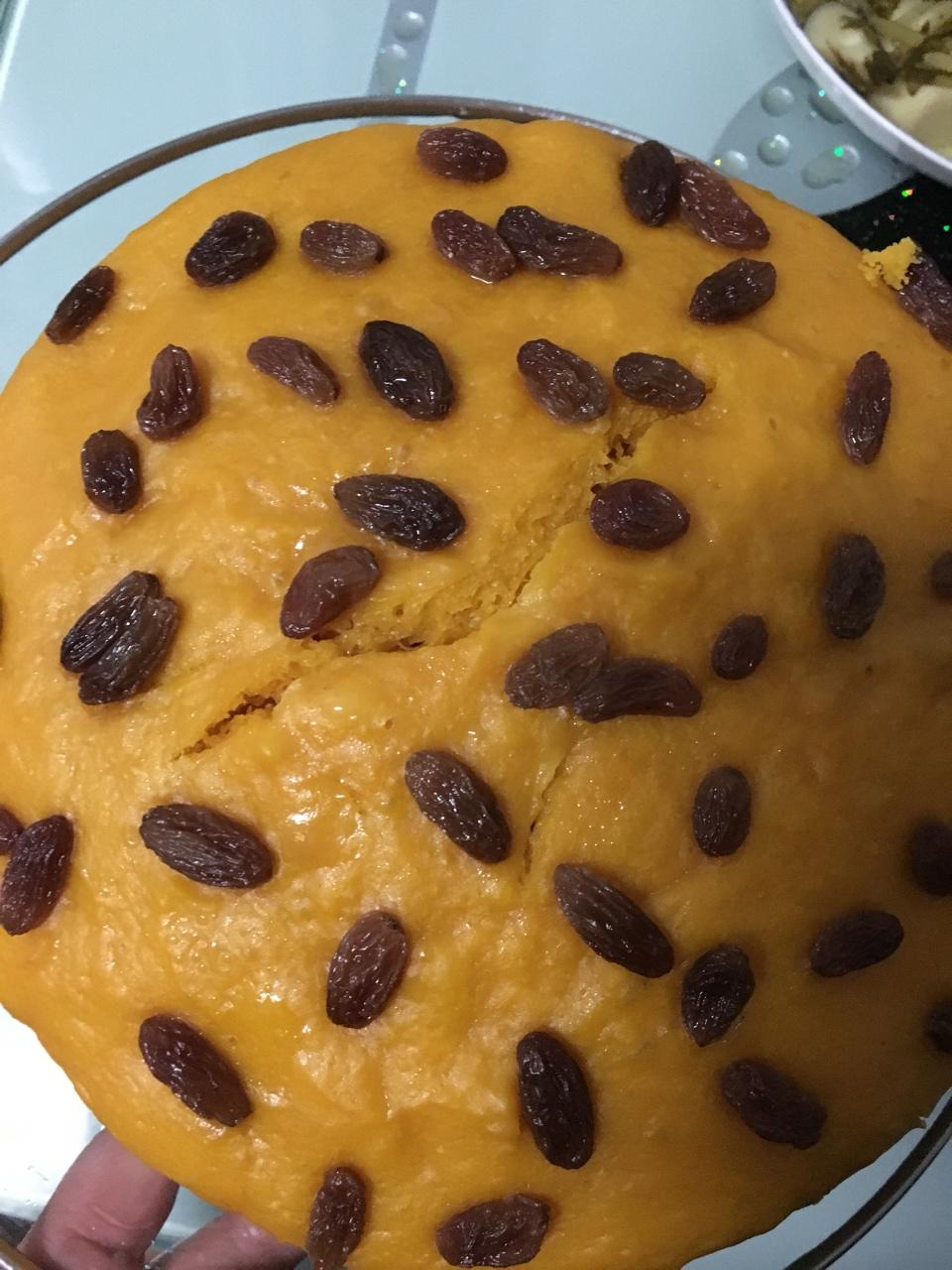 南瓜发糕 Steamed Pumpkin Cake