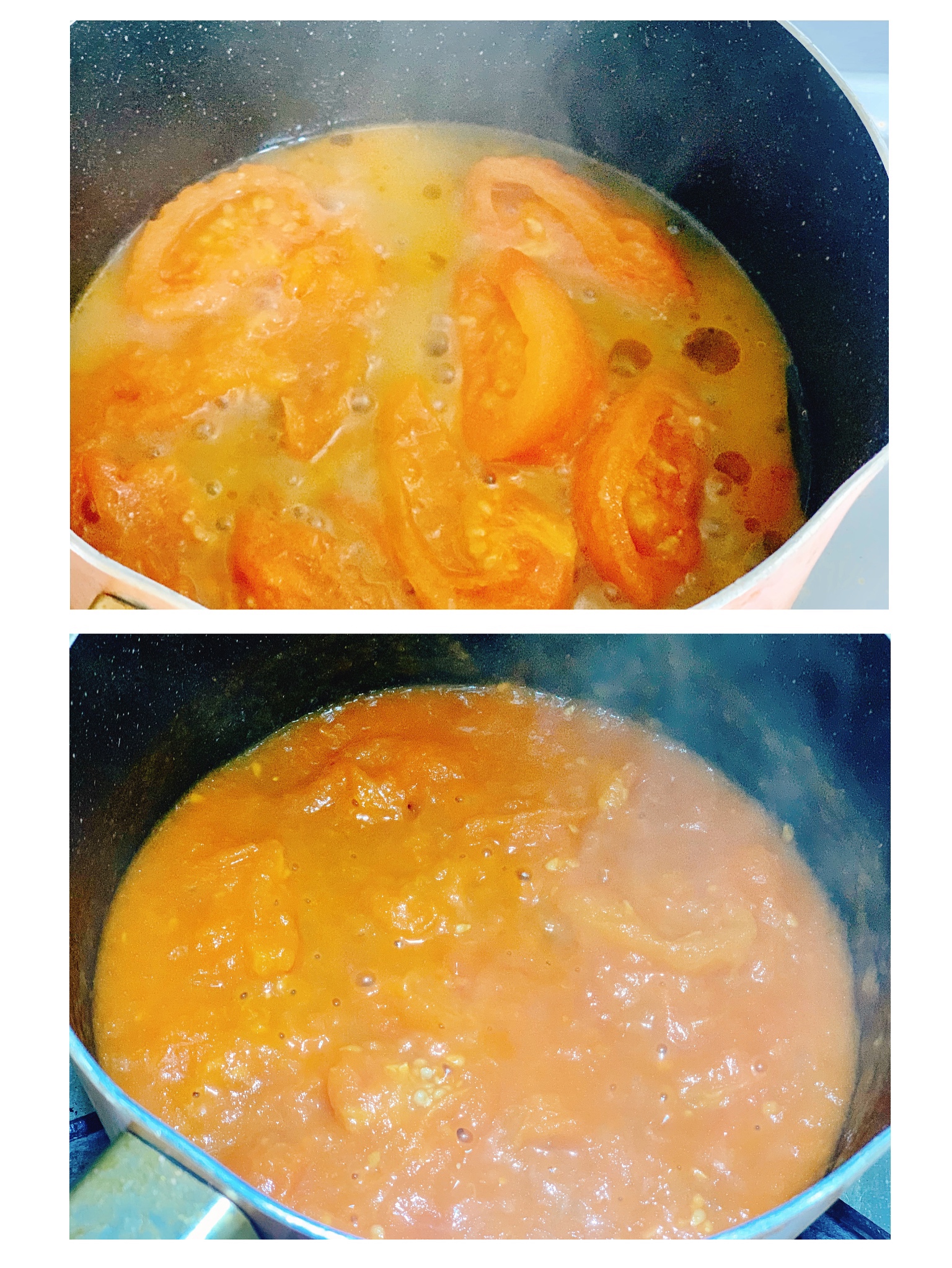番茄🍅牛腩🐮炖胡萝卜🥕or炖土豆🥔（泡饭泡面超好吃）的做法 步骤5