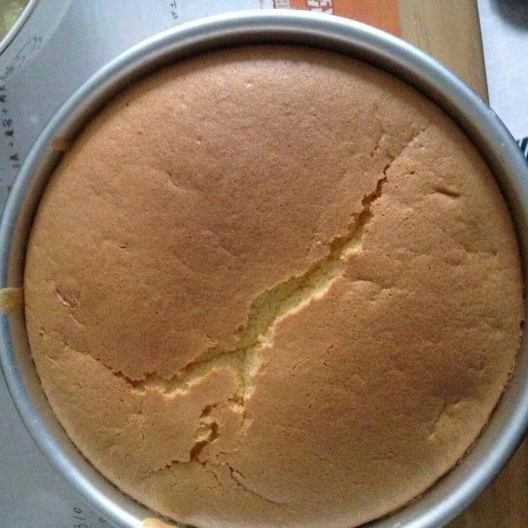 烤箱做蛋糕（戚风蛋糕的做法）