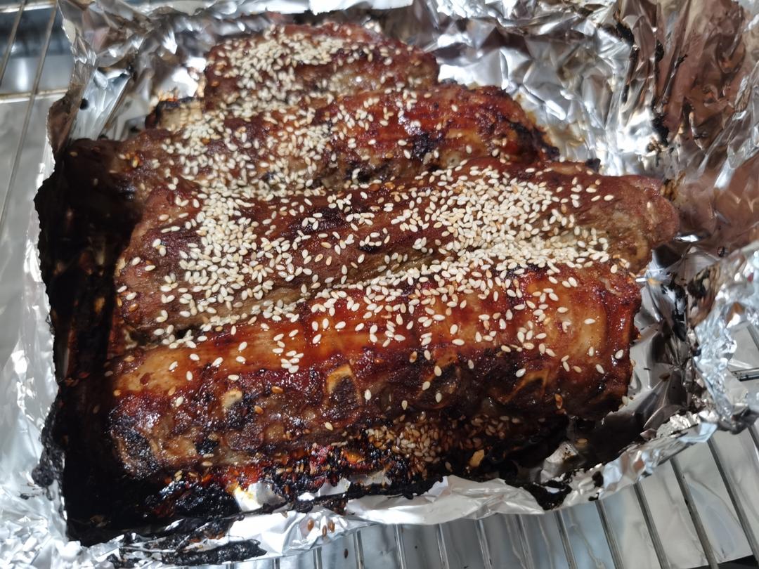 烤箱版美式BBQ的爆赞烤肋排
