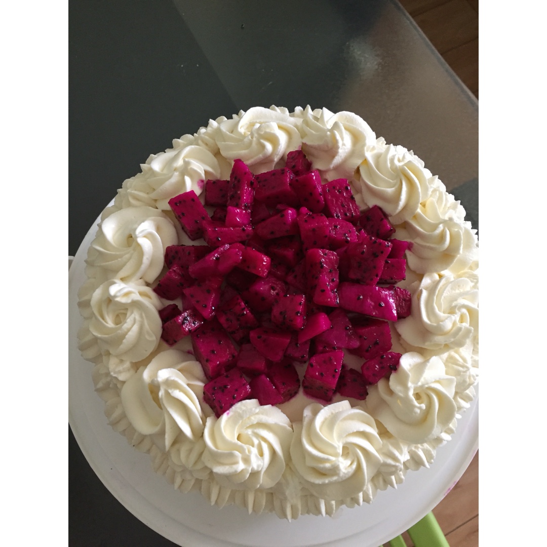 淡奶油裱花蛋糕