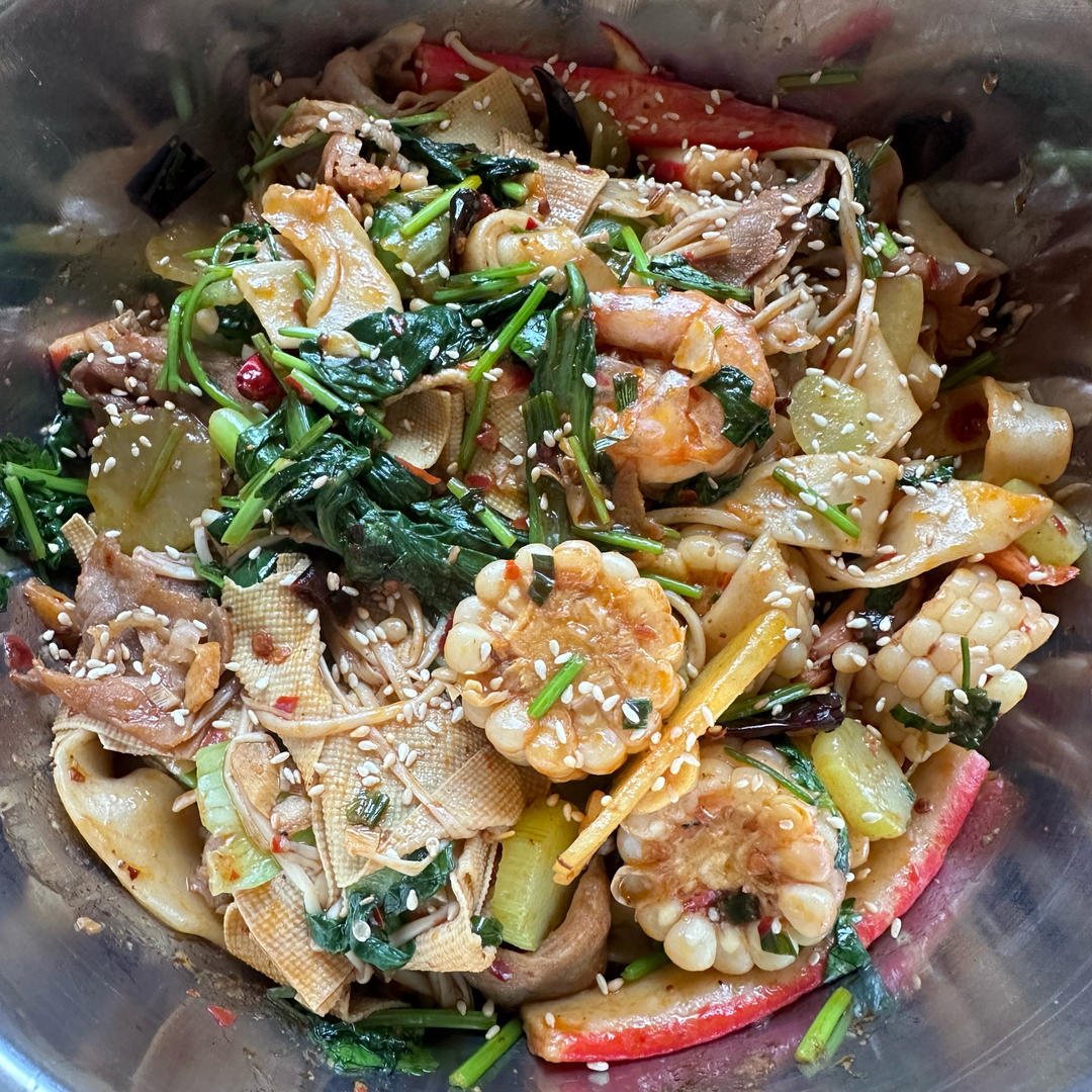 家庭聚会被赞爆的～麻辣香锅 今天这道菜太给撑场面了