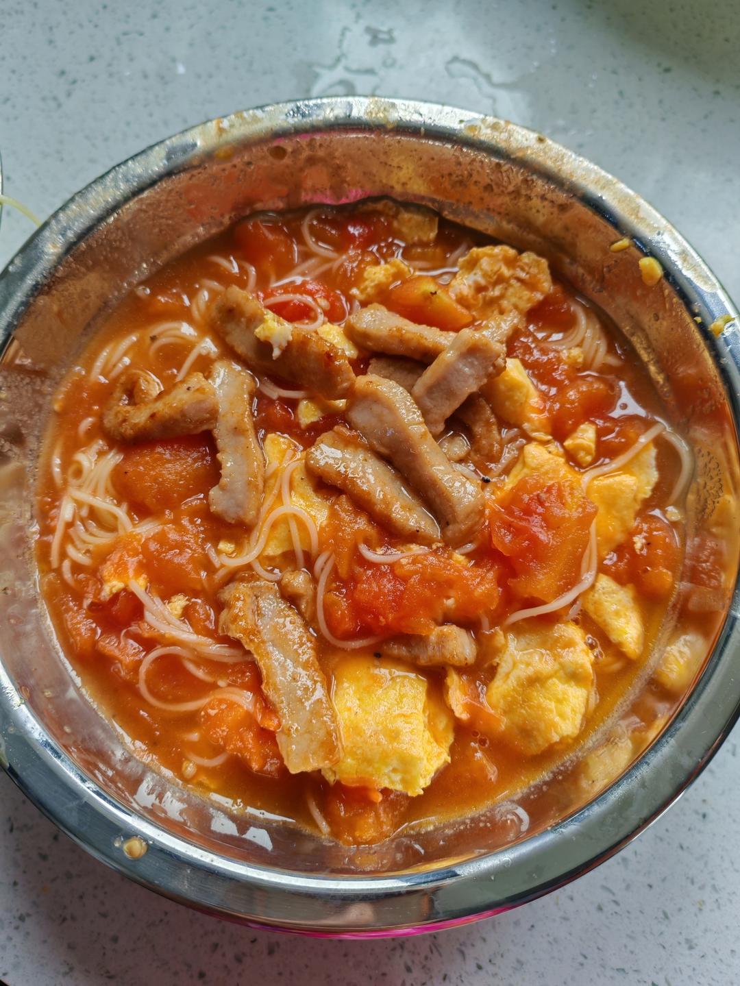 汤都要喝光的西红柿鸡蛋面