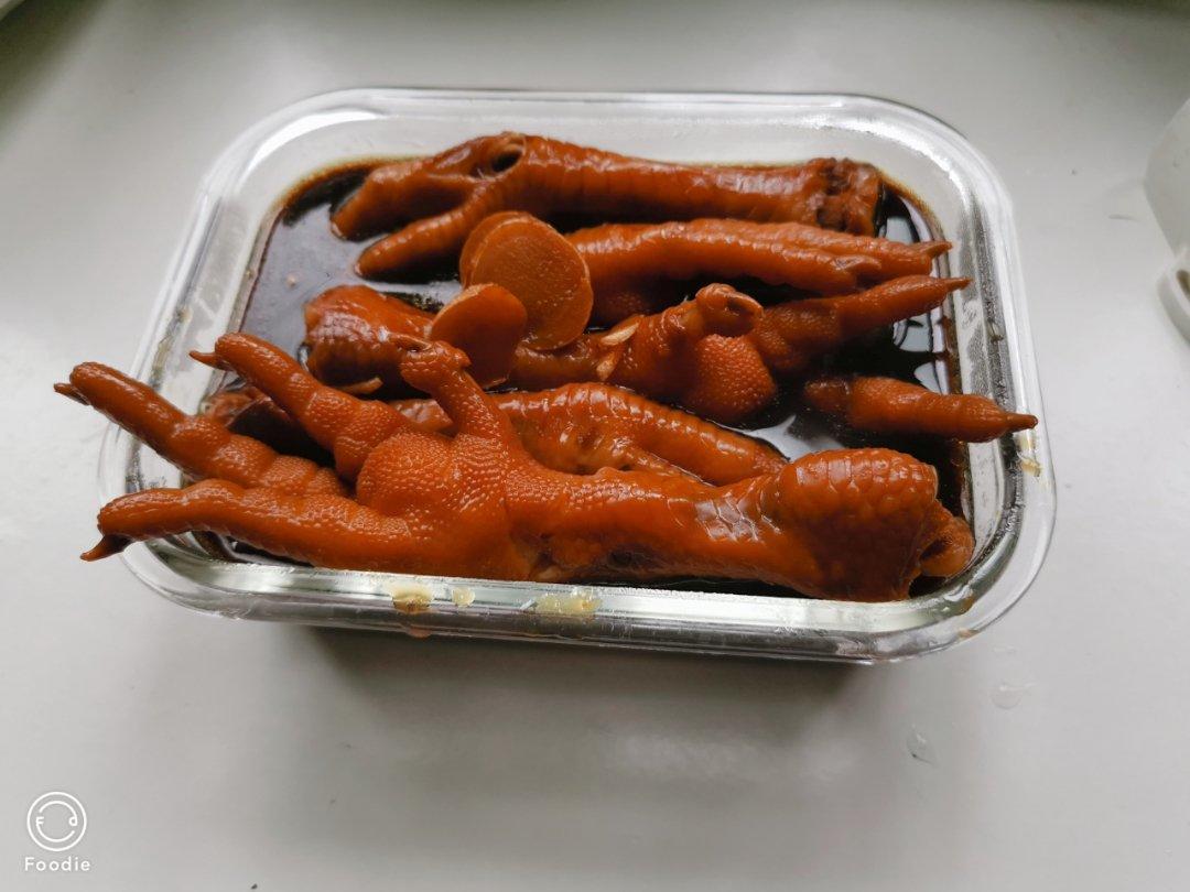 香辣卤鸡爪