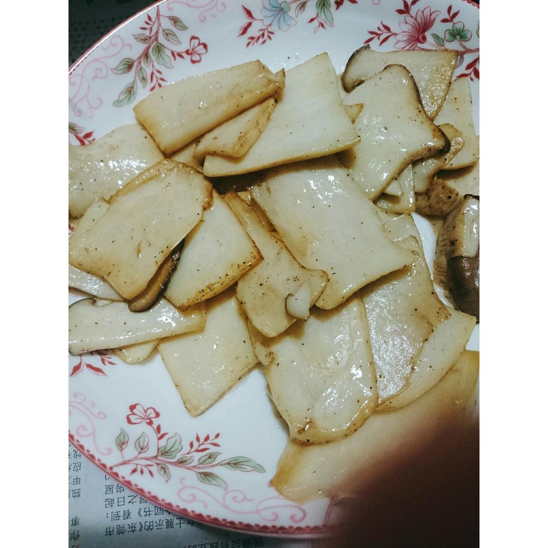 干煎杏鲍菇