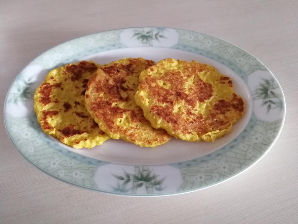 甜脆🌽玉米饼的做法