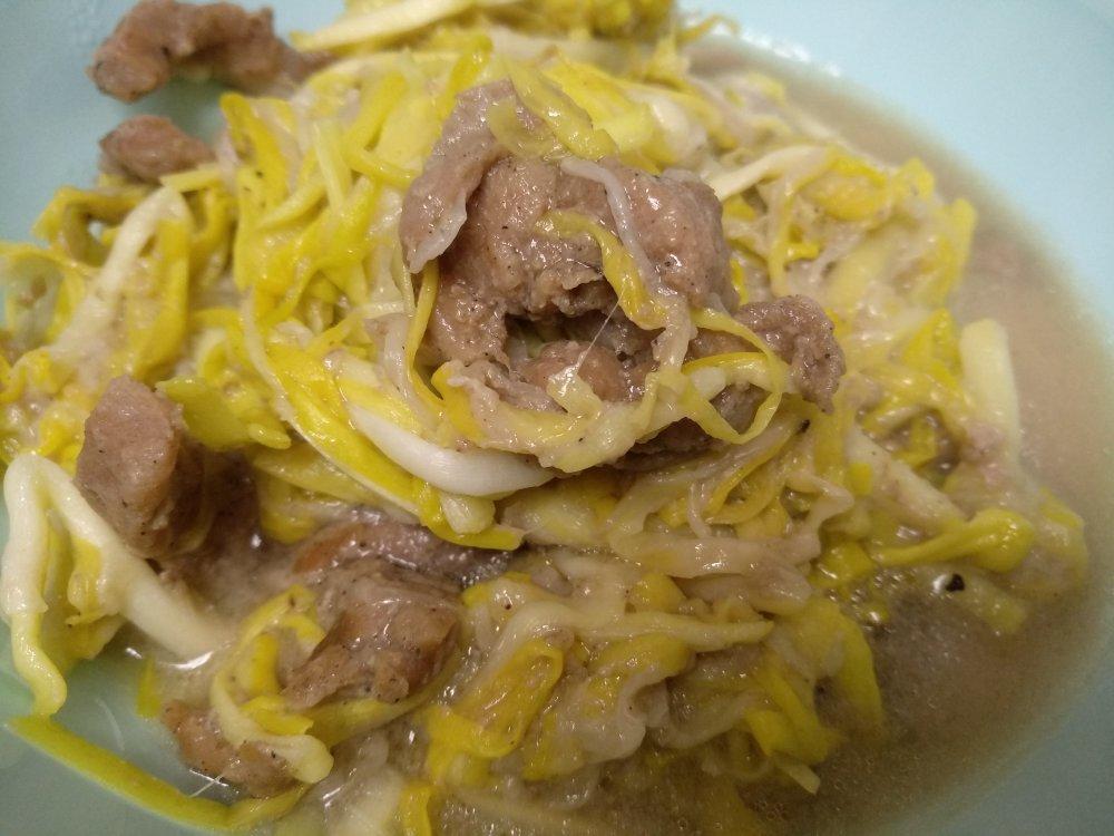 韭黄炒牛肉