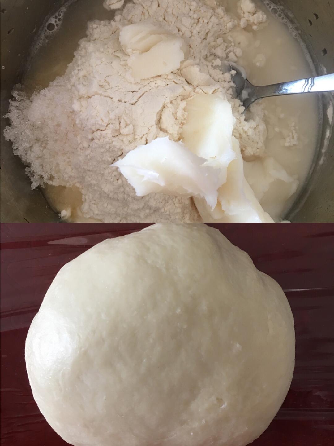 纯奶手撕吐司的做法 步骤1