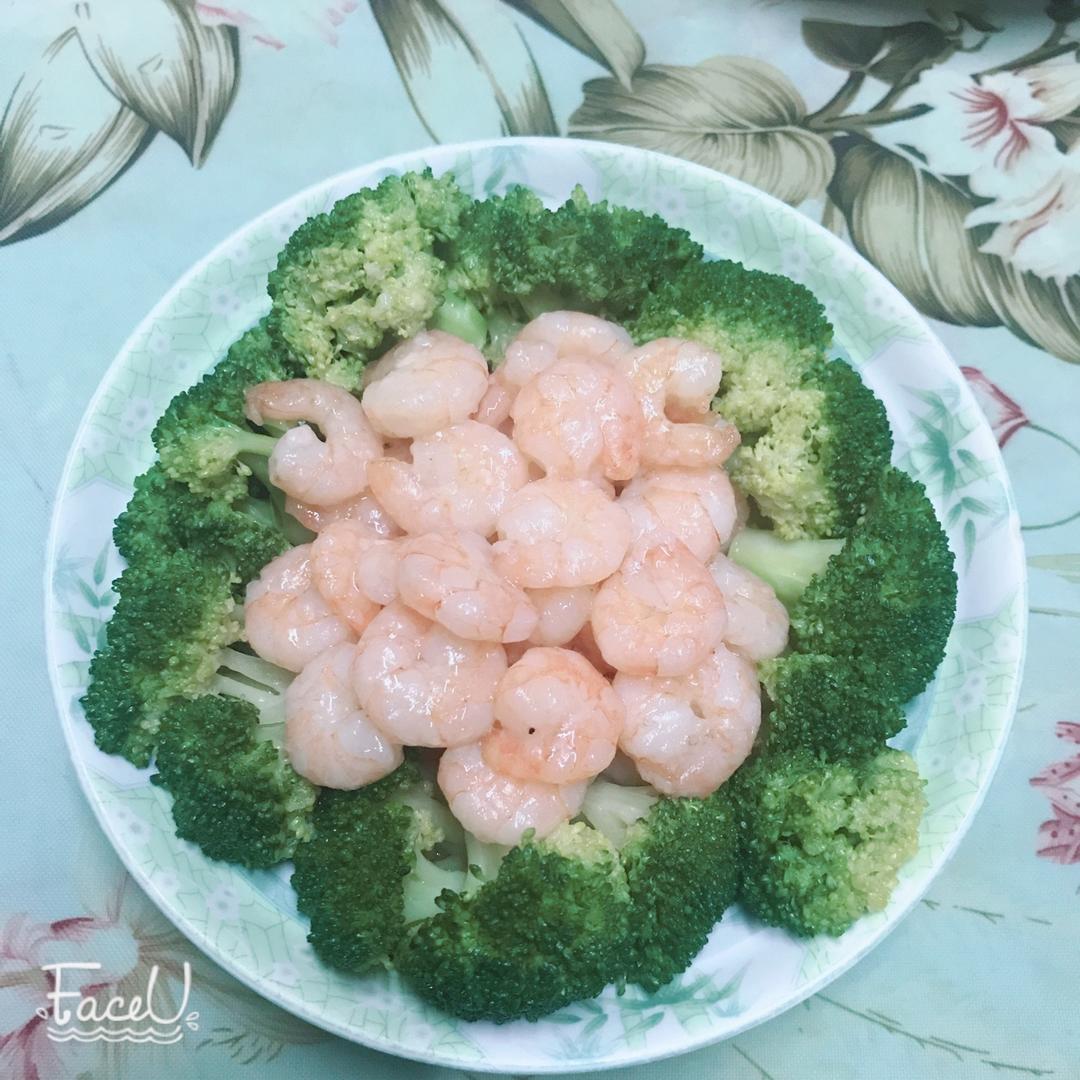 西兰花炒虾仁