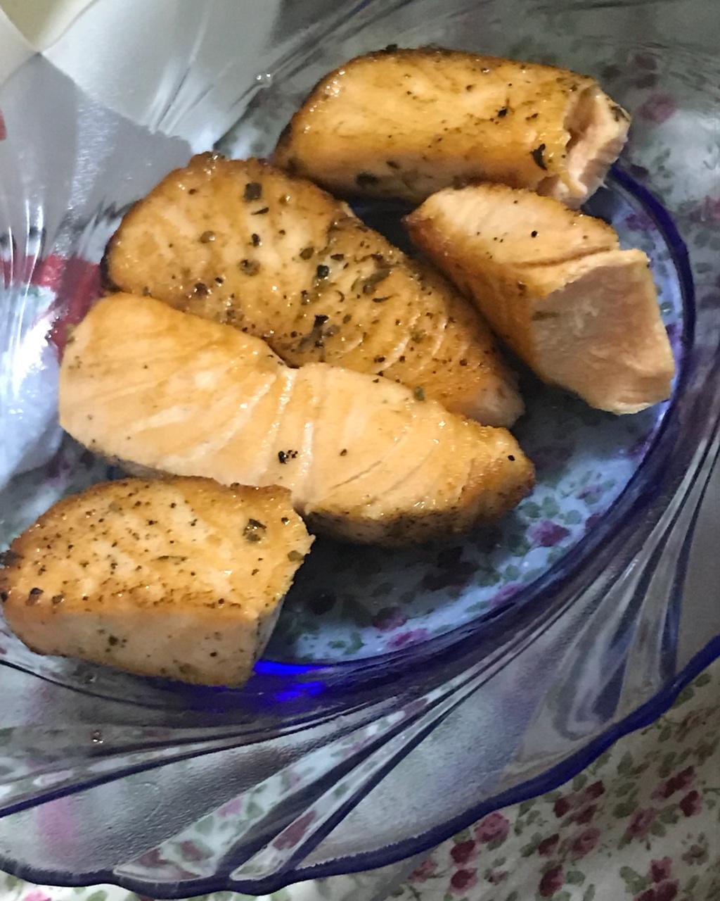 香煎三文鱼