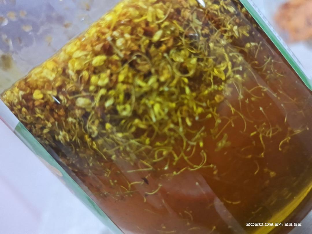 不变色的糖桂花