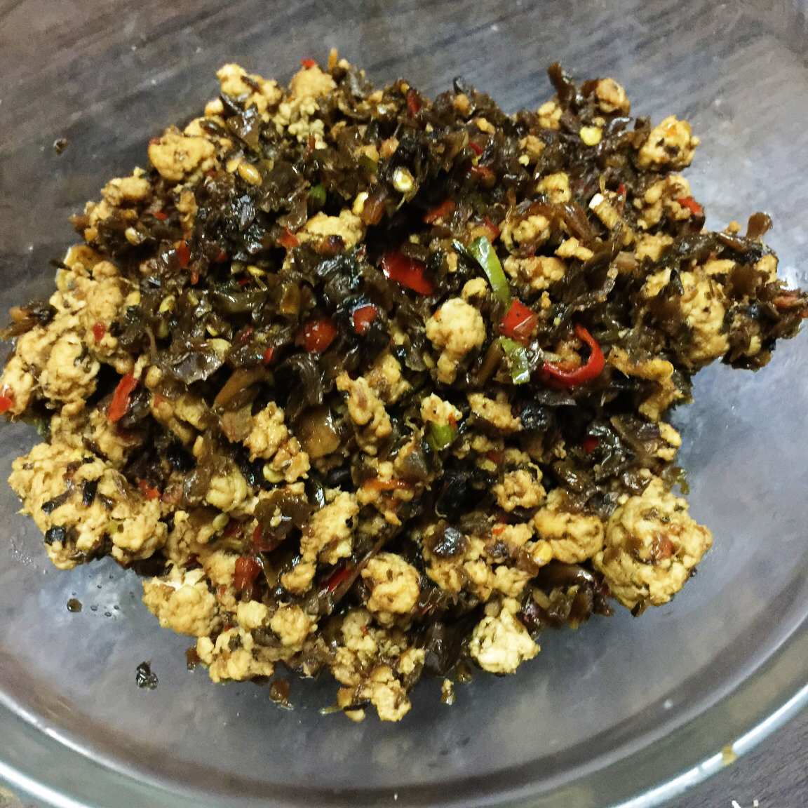 芽菜碎米肉