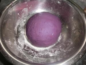 紫薯豆沙月饼的做法 步骤4