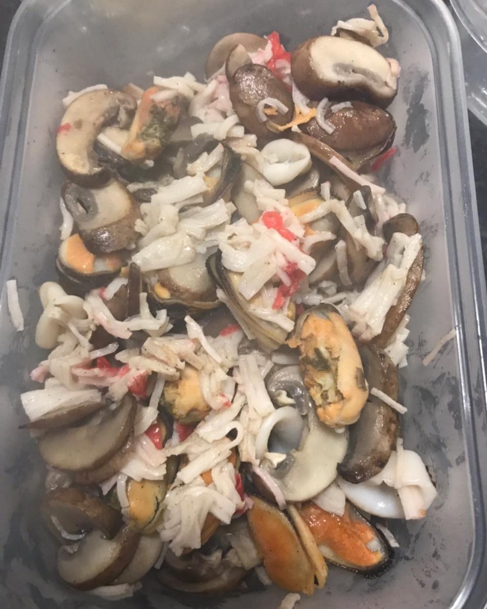 芦笋炒蘑菇