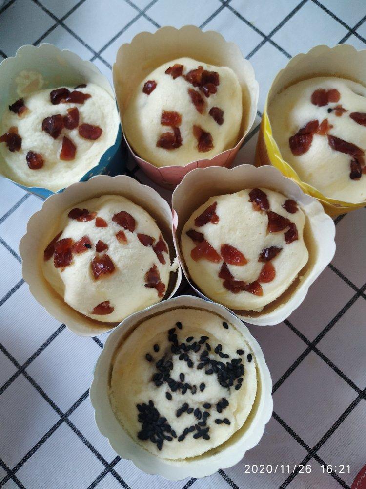 蒸纸杯蛋糕🧁全蛋打，无需分蛋，无泡打粉！
