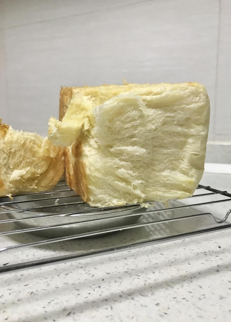 超软拉丝牛奶吐司🍞一次发酵
