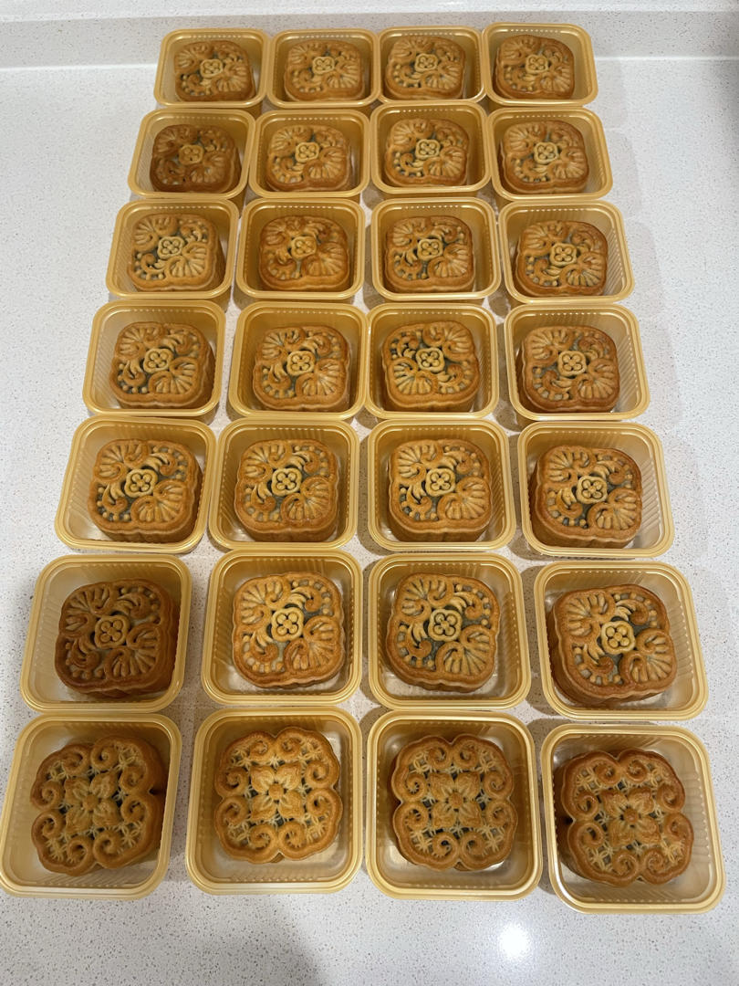 广式月饼—黑芝麻雷沙（保姆级教程）