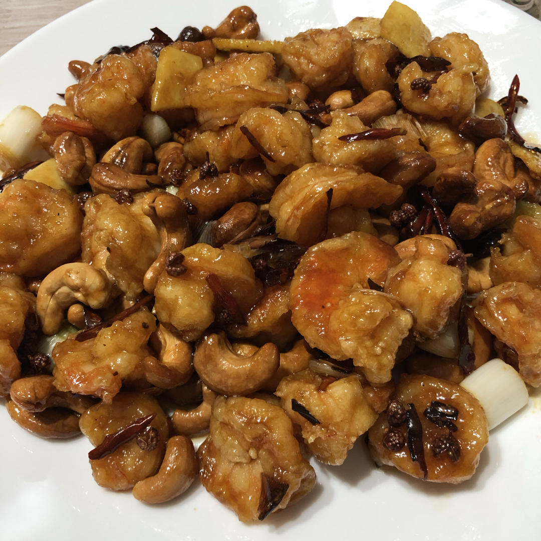 殿堂级的宫保虾球