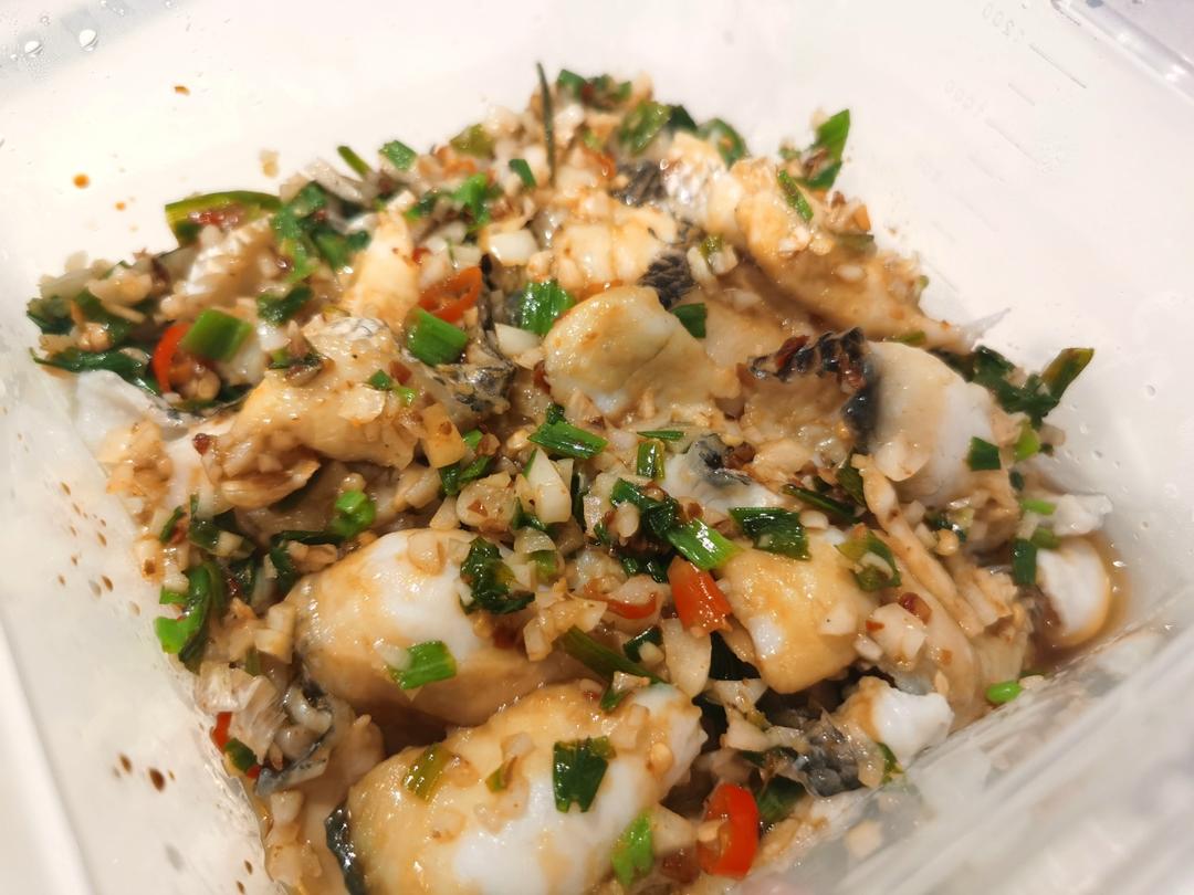 葱香嫩滑黑鱼片