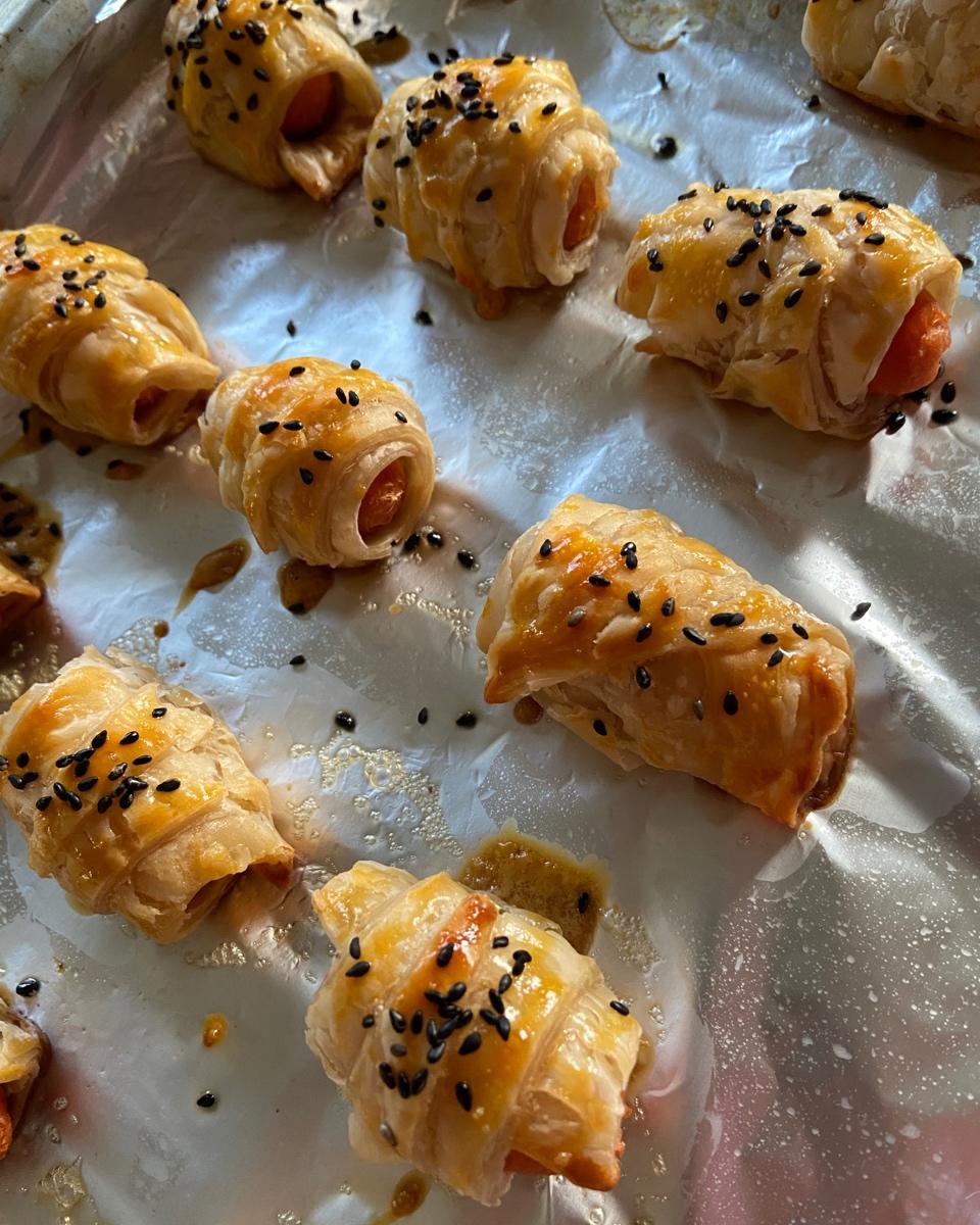 香肠酥皮卷：手抓饼皮还能这样吃，不用和面快速搞定早餐