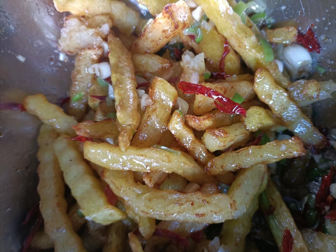 秒杀路边摊✨自制狼牙土豆🥔-在家就能做的美味「0失败」