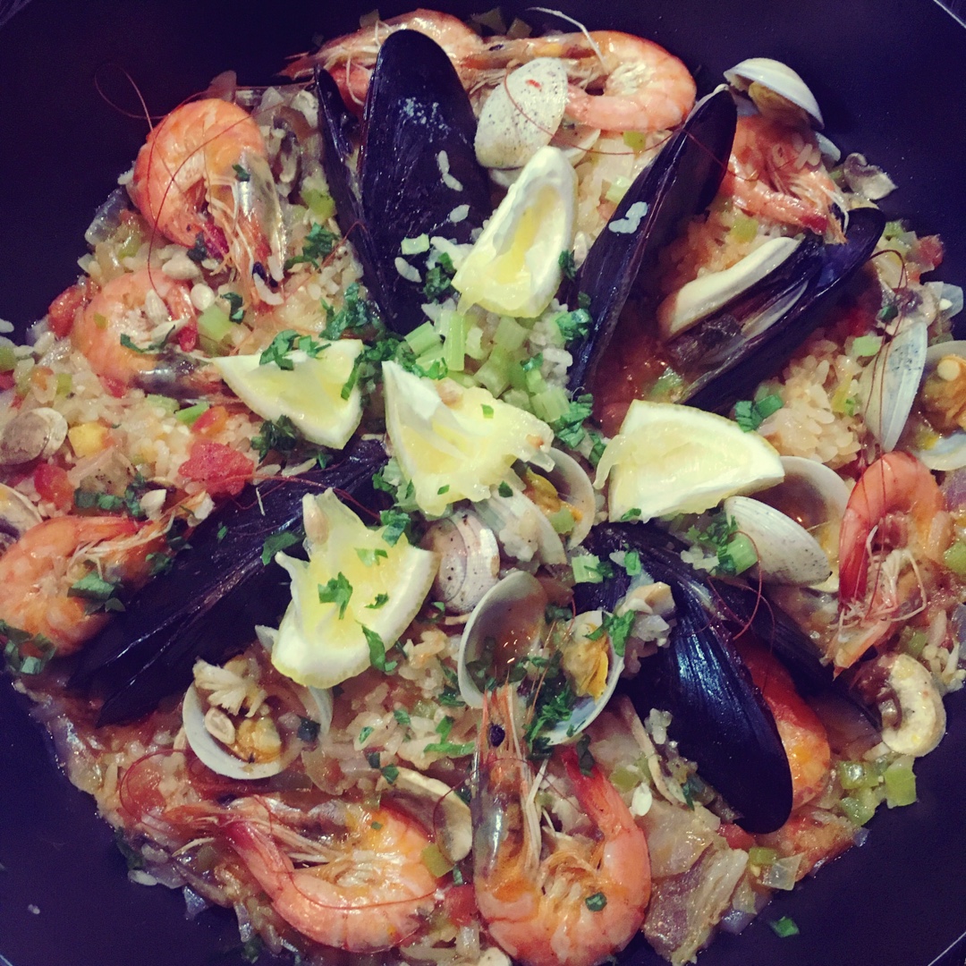 正宗paella 西班牙海鲜饭