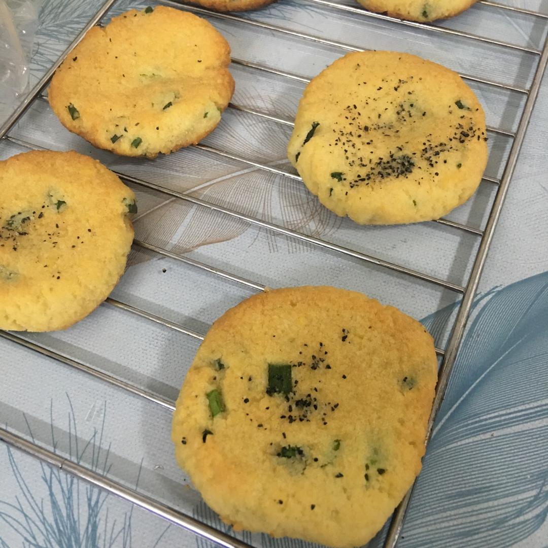 生酮中式点心葱香桃酥