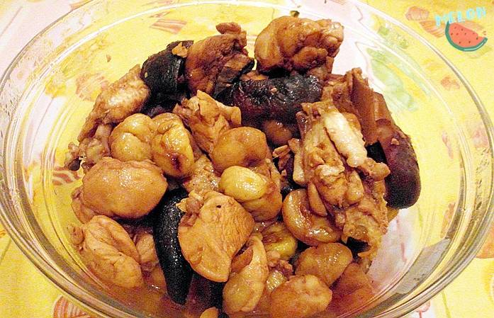 板栗香菇烧鸡