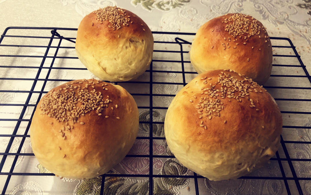 鲜奶汤种汉堡胚