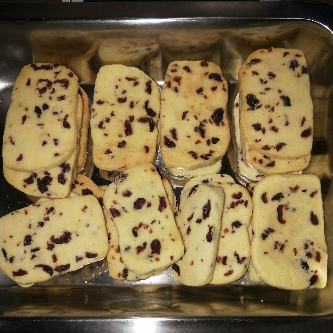 低糖少油版蔓越莓饼干