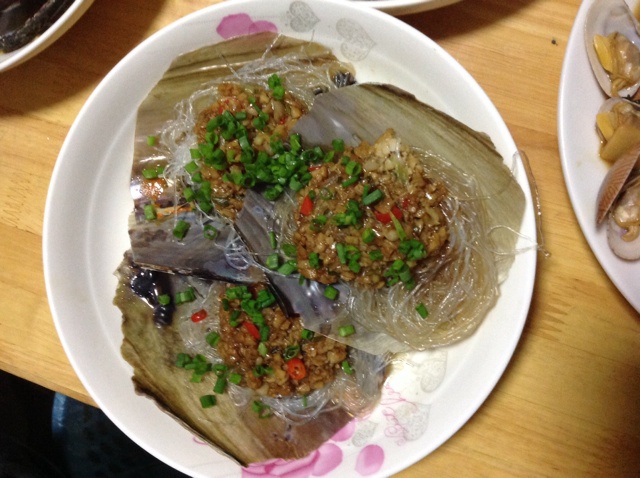蒜蓉粉丝蒸带子