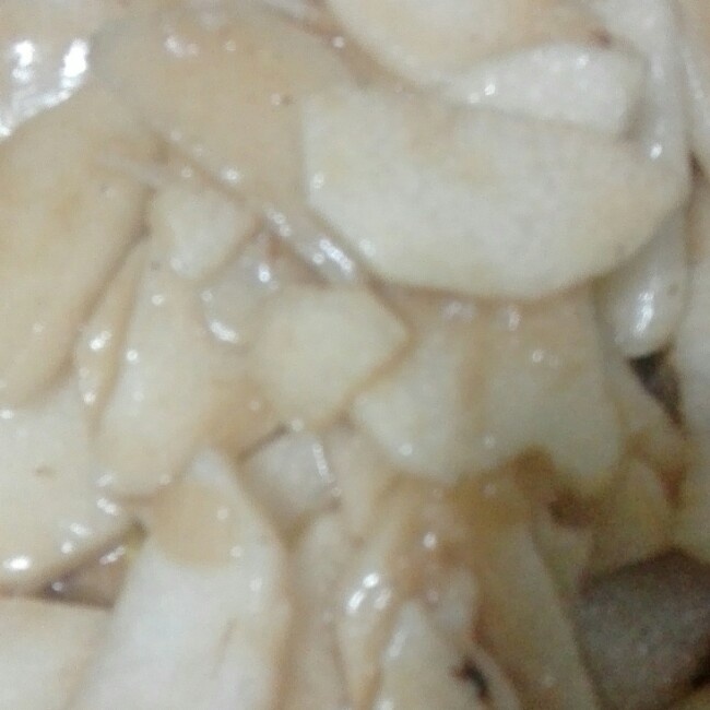 清炒山药木耳