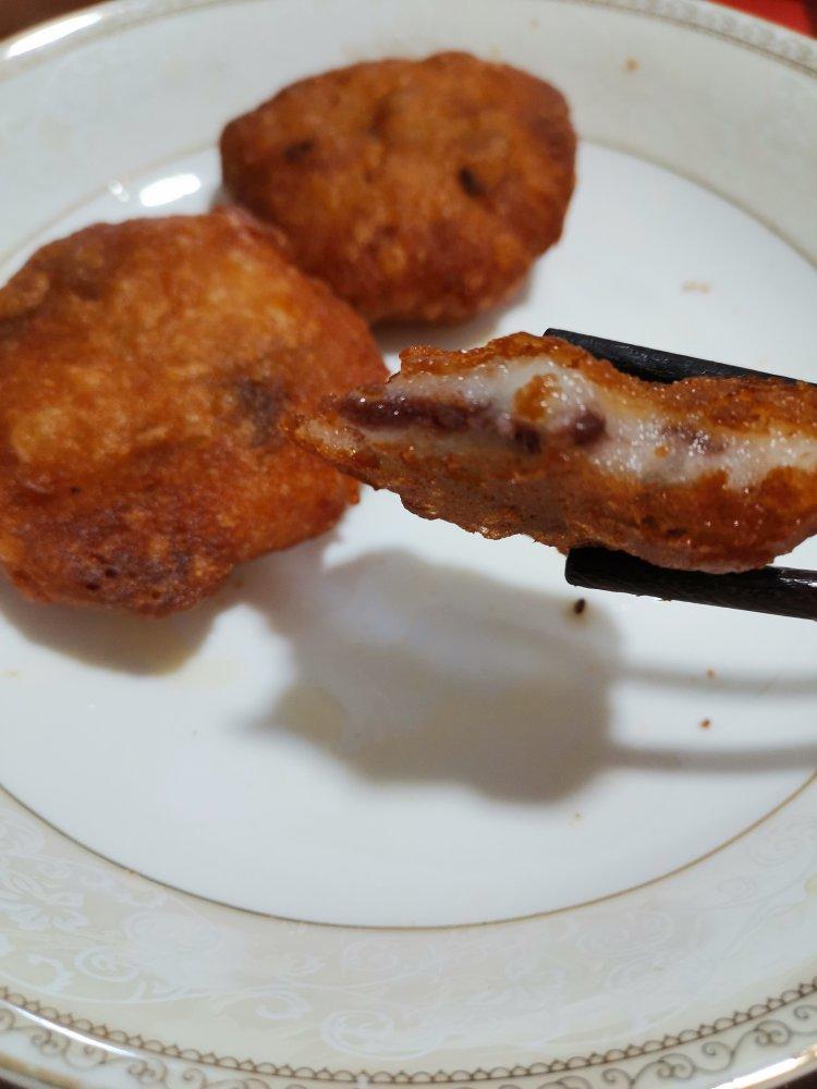 东北油炸糕（糯米粉豆沙馅儿）不翻车很简单