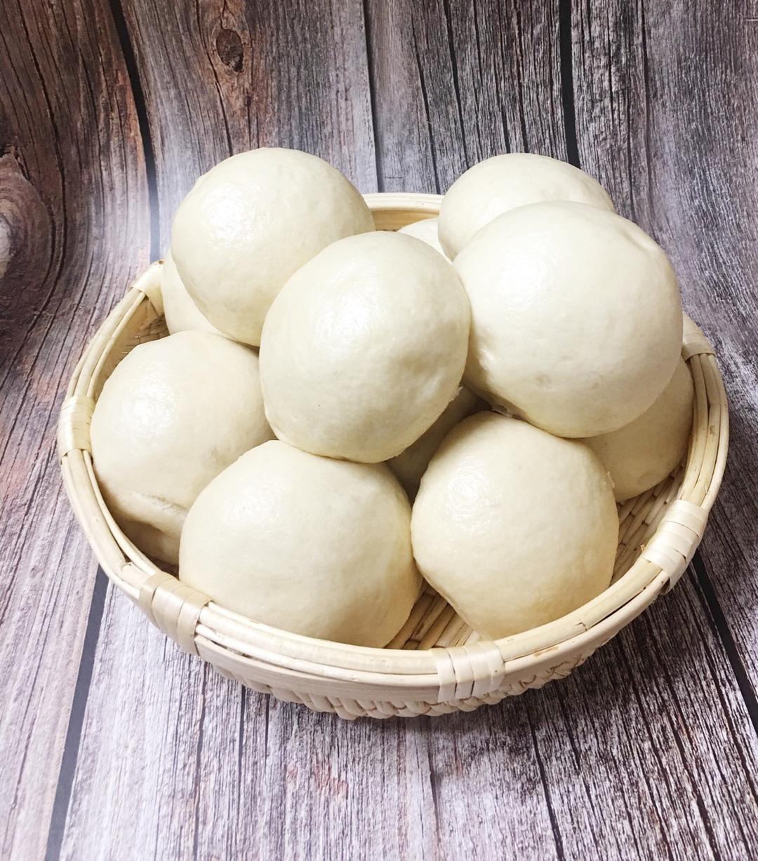 小猪莼白做的完美老面馒头攻略