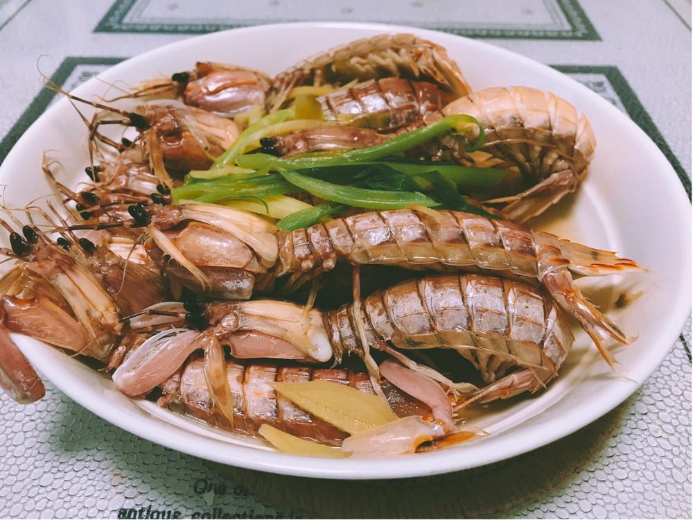 清蒸皮皮虾