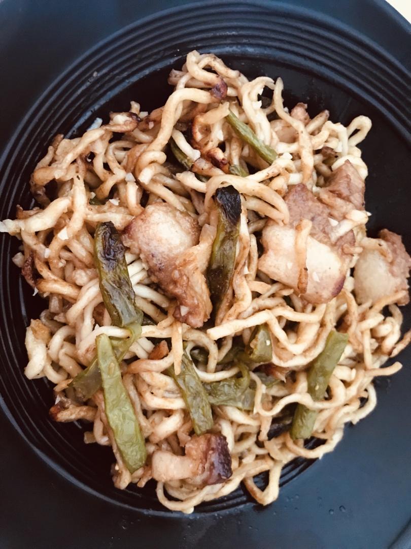 豆角焖面