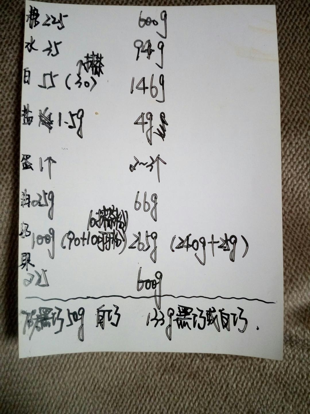 纯奶手撕吐司的做法 步骤1