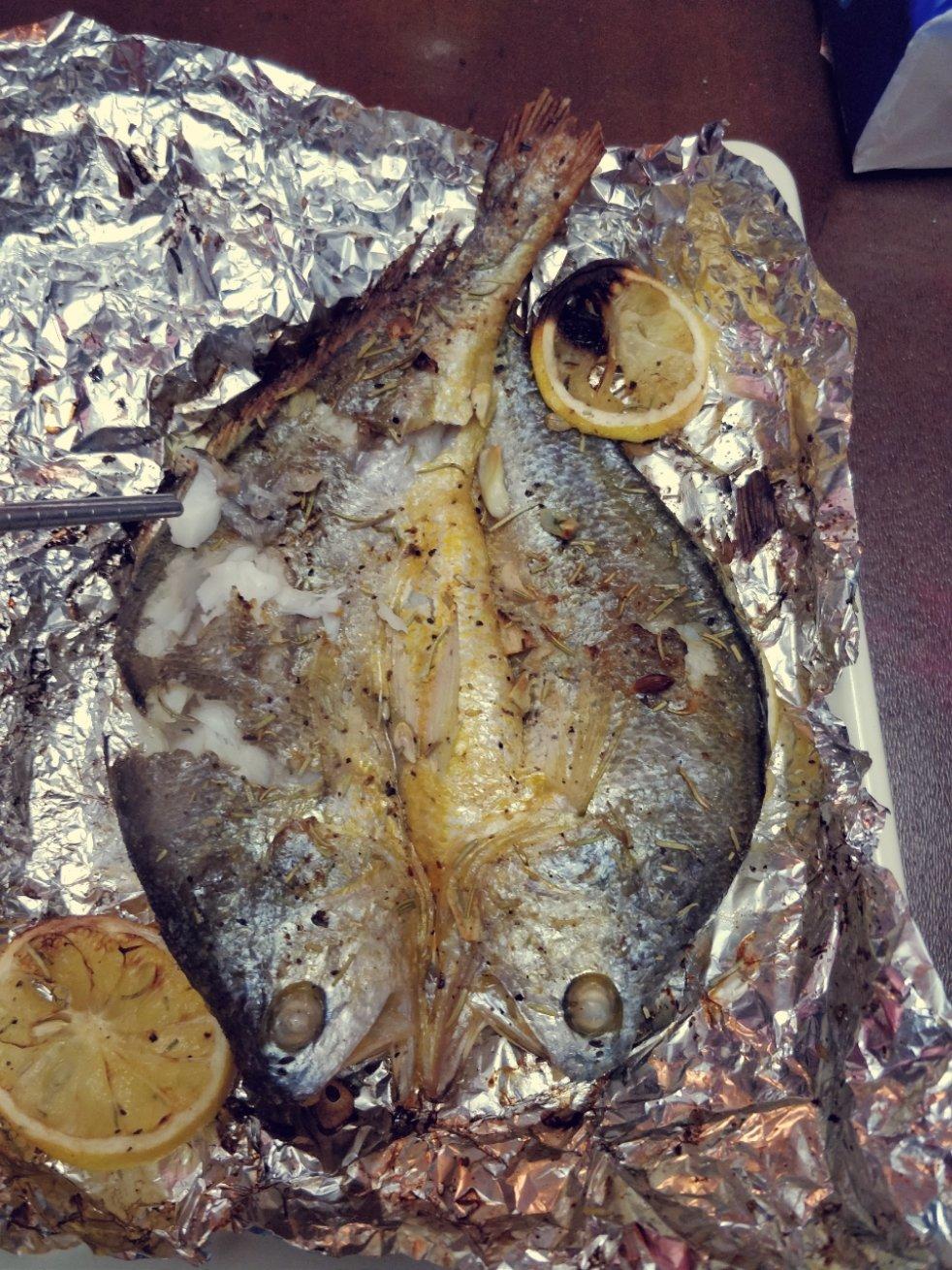 香草柠檬烤鱼