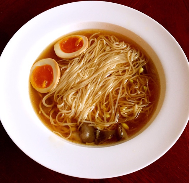 烟火之旅做的清汤素面