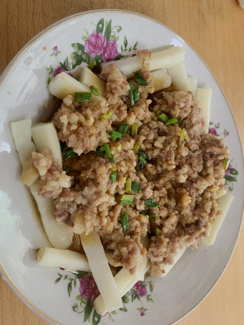 肉沫蒸山药 宝宝辅食食谱