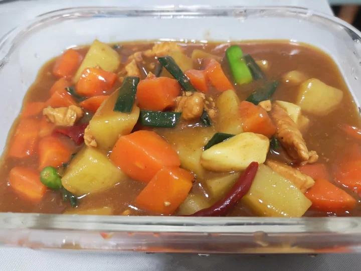 土豆咖喱鸡肉