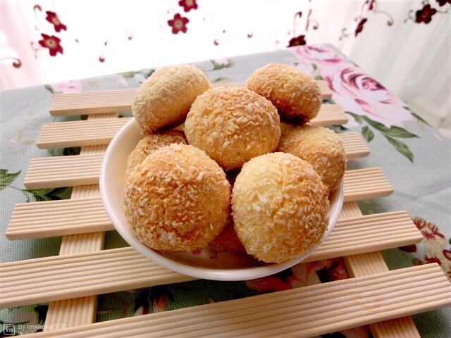 黄金椰蓉球（新手入门零失败）