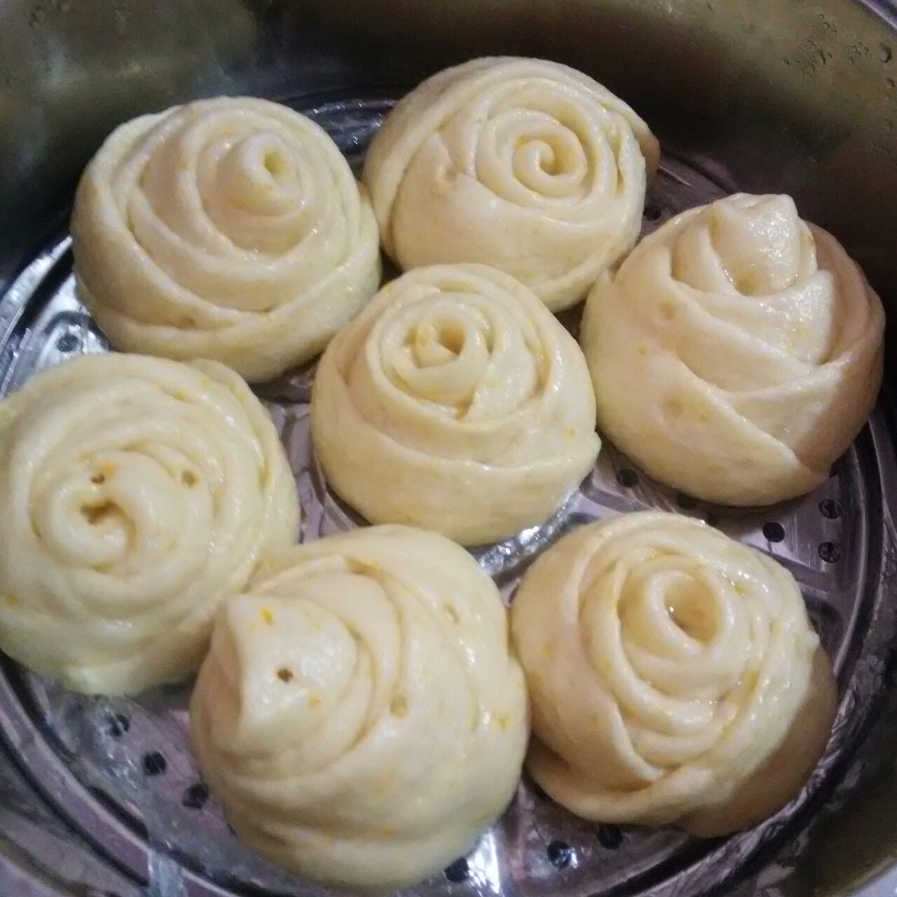 玫瑰馒头
