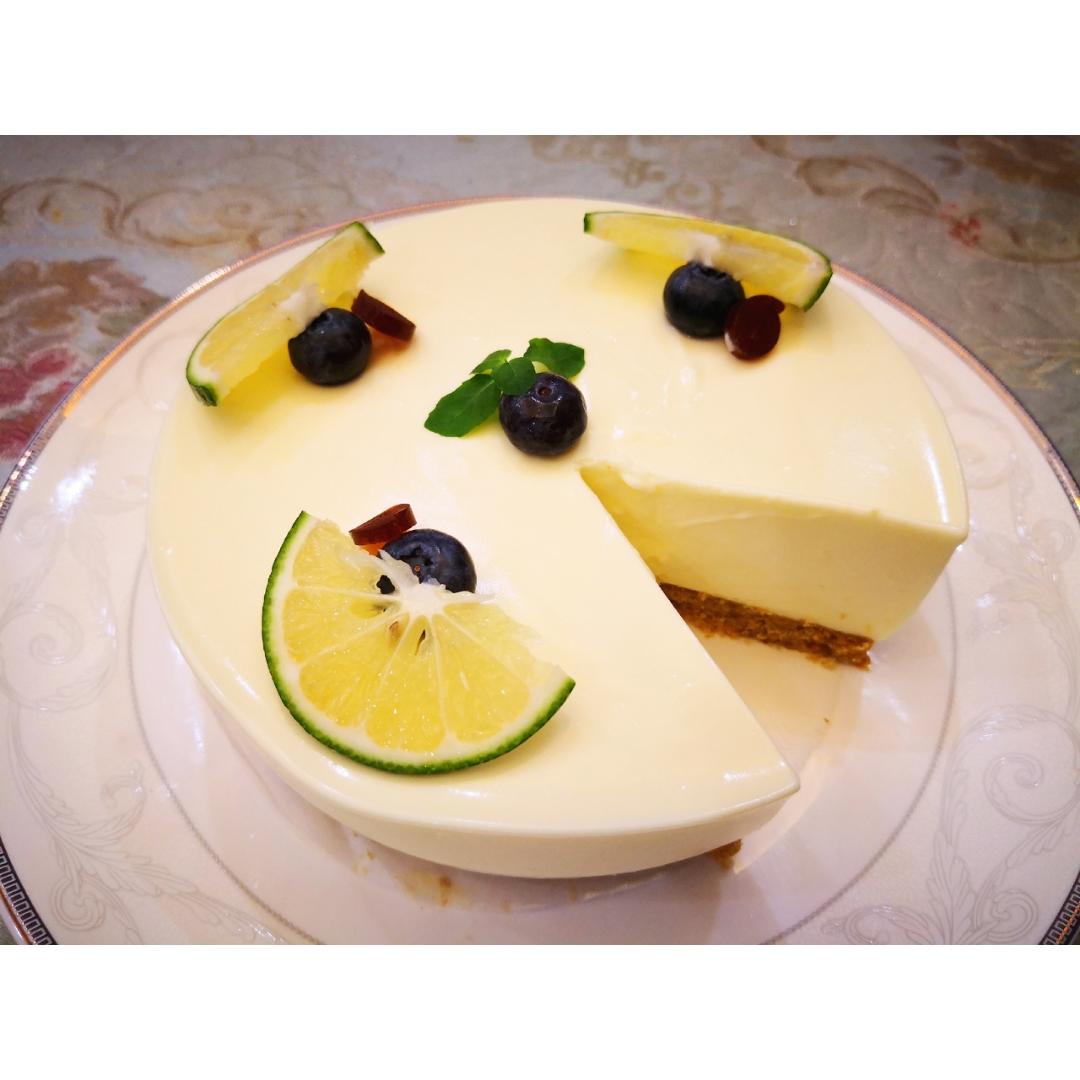 回忆_ntg6做的酸奶冻芝士蛋糕【曼食慢语】