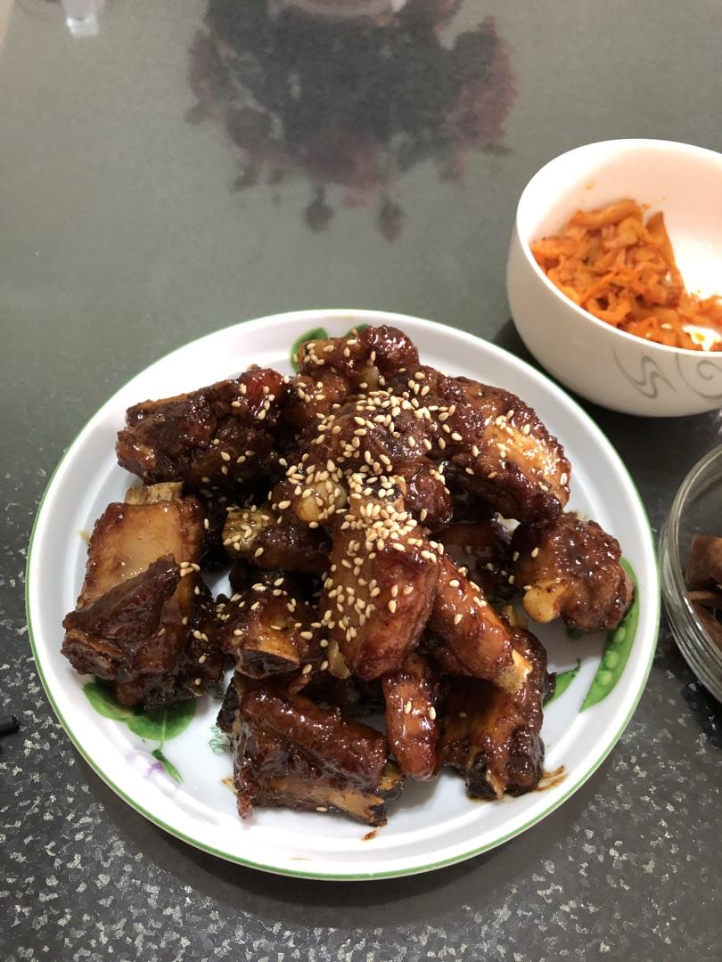 懒人版糖醋排骨