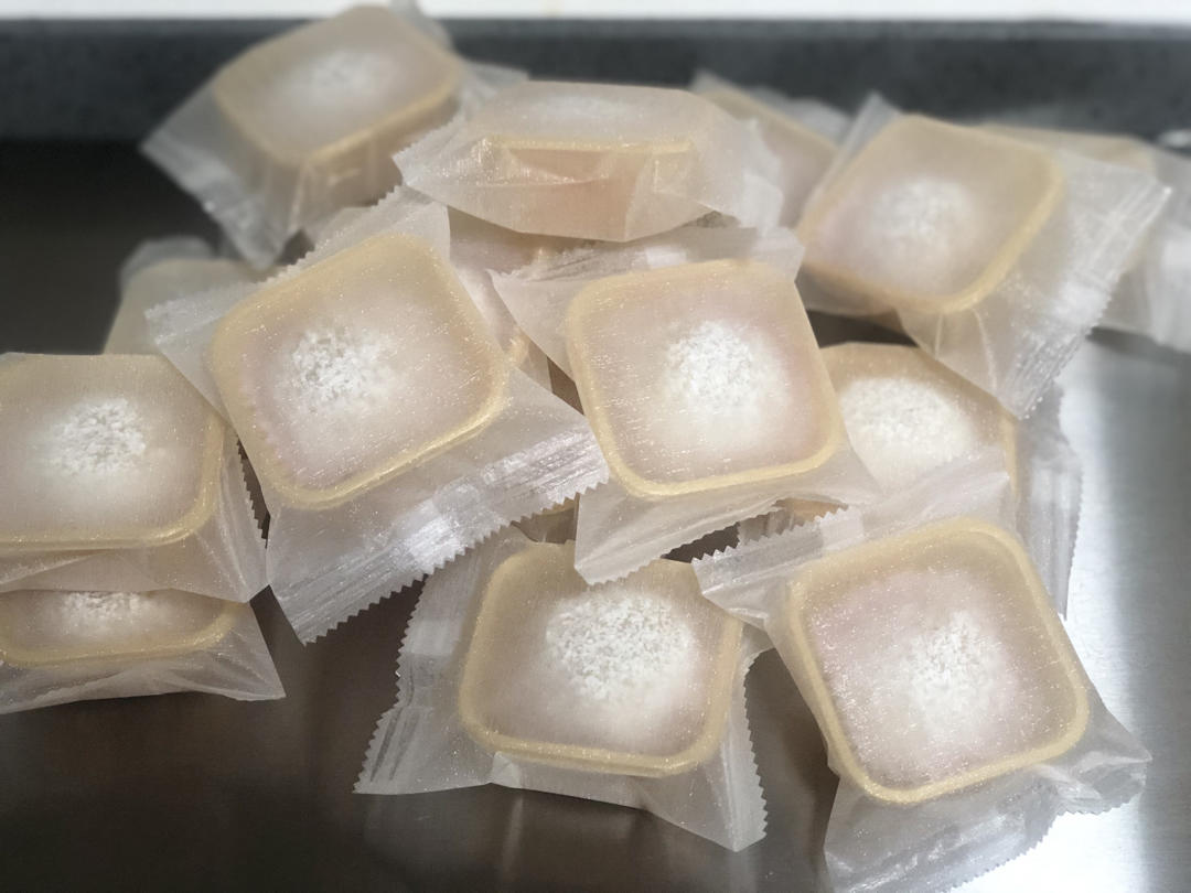 放几天都不硬的红豆椰奶香糯米糍